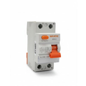 MAXGE Earth Leakage 2P (63 A), (RCCB) 30mA, EPR-6k
