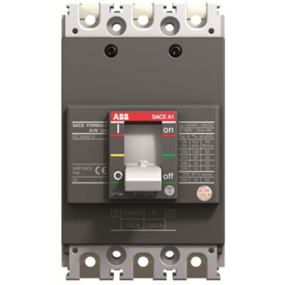 ABB 80A 10K Circuit Breaker A1A 125 MCCB 3p Reliable Circuit Breakers