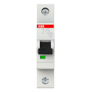 مفتاح احادي منتشر 16 امبير 10 كيلو ABB  اي بي بي - 1 فازS201-C16- ABB
