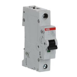 ABB, 1P 80A 10K, MCB (S201-C80), Miniature Circuit Breaker