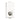 Bticino, Matix Edge, RJ11 Telephone Connector, AM5958/11NE - White