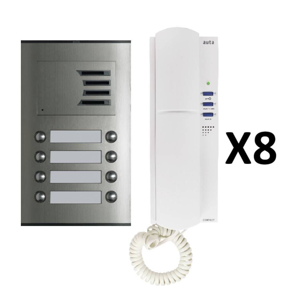 Auta Intercom, 8 Lines, Audio Intercom, 749708 |Home Intercom for ...