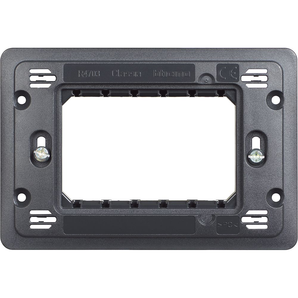 Bticino Classia Support Frame 3 Modules RW4001 | Support Stylish and ...