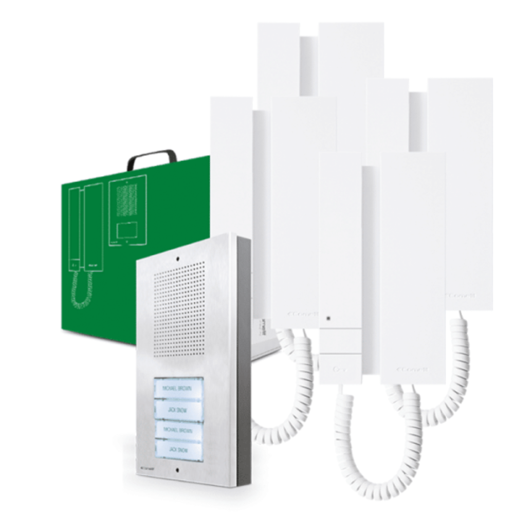 Comelit, Intercom 3 Lines,Full Kit, KAE5063 4+N |Home Intercom for ...