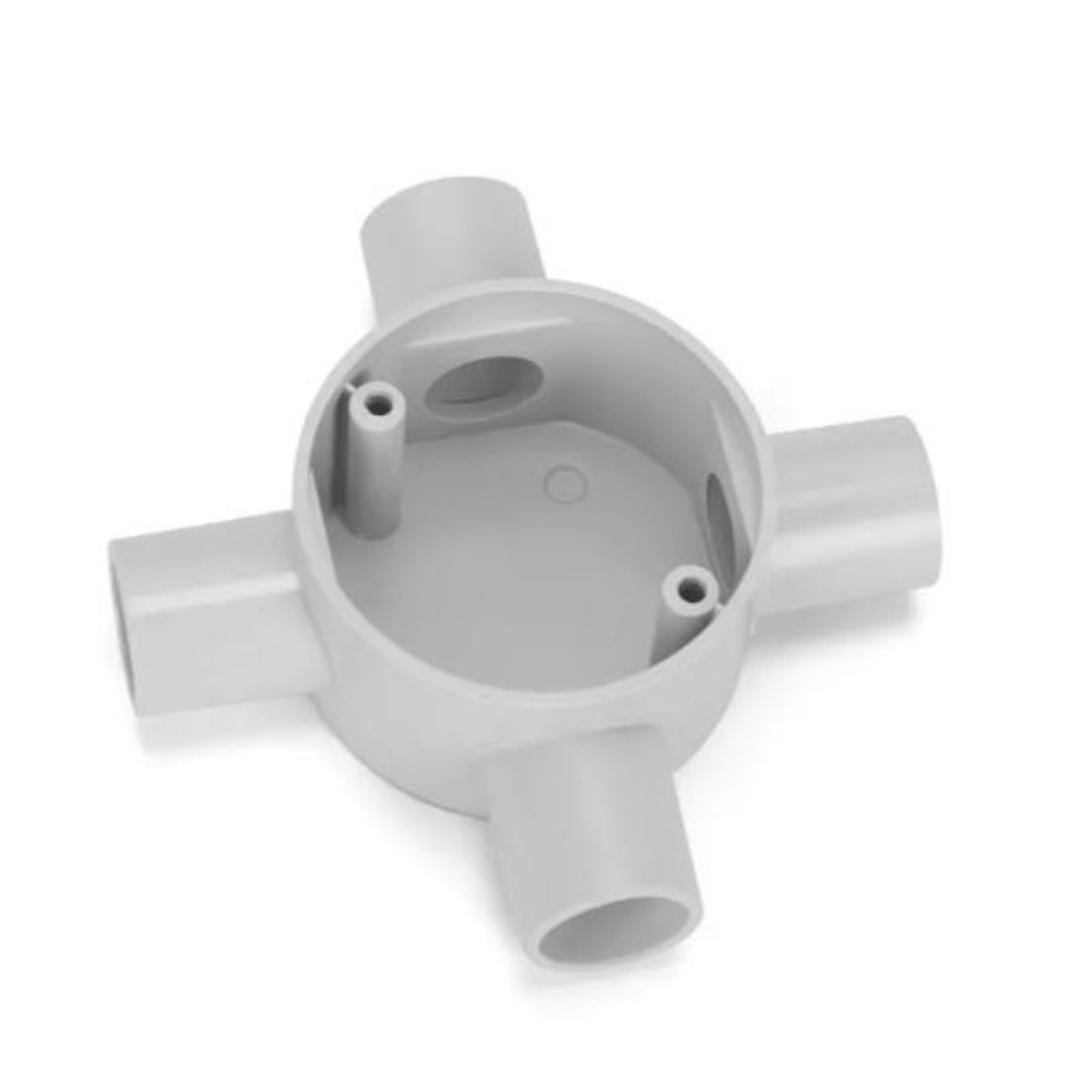 Engineering Home Round Conduit Circular box 4 way 20mm² | Durable ...