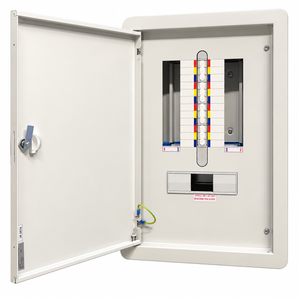 Hager, 48 Line, Distribution Panel, 125A, MCB 3-Phase, MCB-JK1B16F2