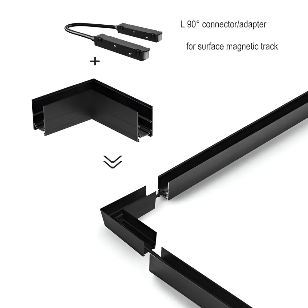 Magnetic Track Corner Link 90 Degree | Flexible Magnetic Lighting for ...