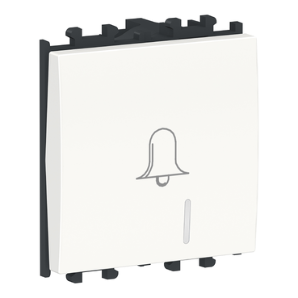 Schneider Easy Styl, Bell Push-button, 2 modules, White | High-Quality ...