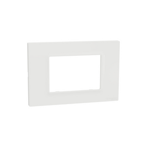 وش 3 فتحة شنايدر ميلوز اي أبيض , M3TB03_WE