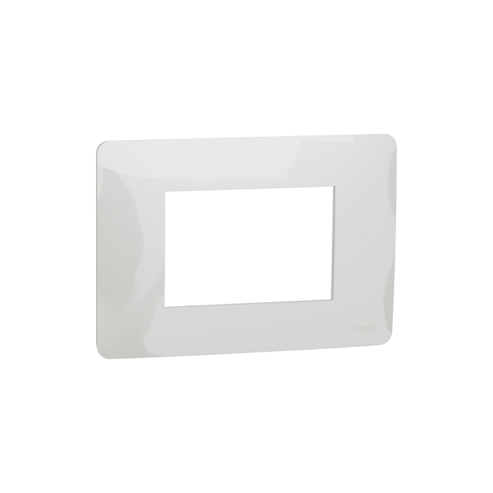Schneider Electric, New Unica, Cover Frame White, 3-Modules | Stylish ...