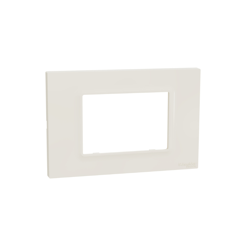 Schneider Miluz, Ivory Cover Frame, 3 Modules, M3TB03_IV | Stylish and ...