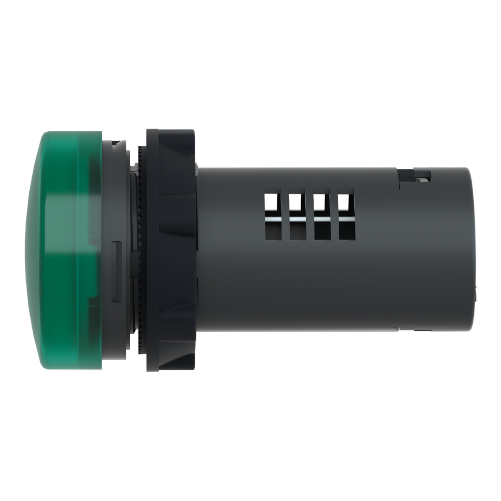 Schneider round pilot light green integral Led XA2EVM3LC | Reliable ...
