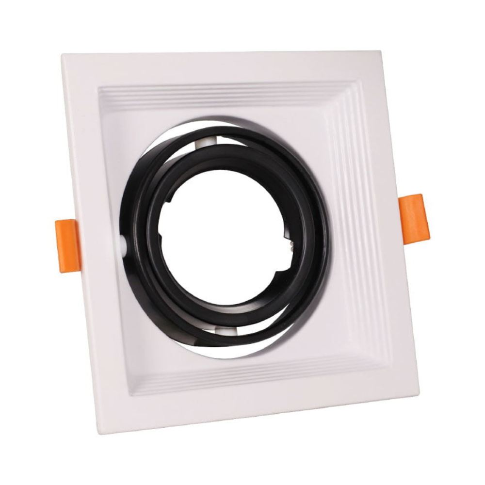 Spotlight Camera Frame Single Square Spotlight Frame Black x White | Stylish and Durable ...