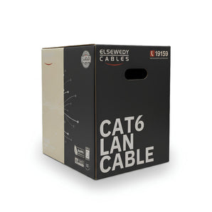 متر كابل نت السويدي للكابلات من (50-305) متر CAT6 UTP -Elsewedy Cables